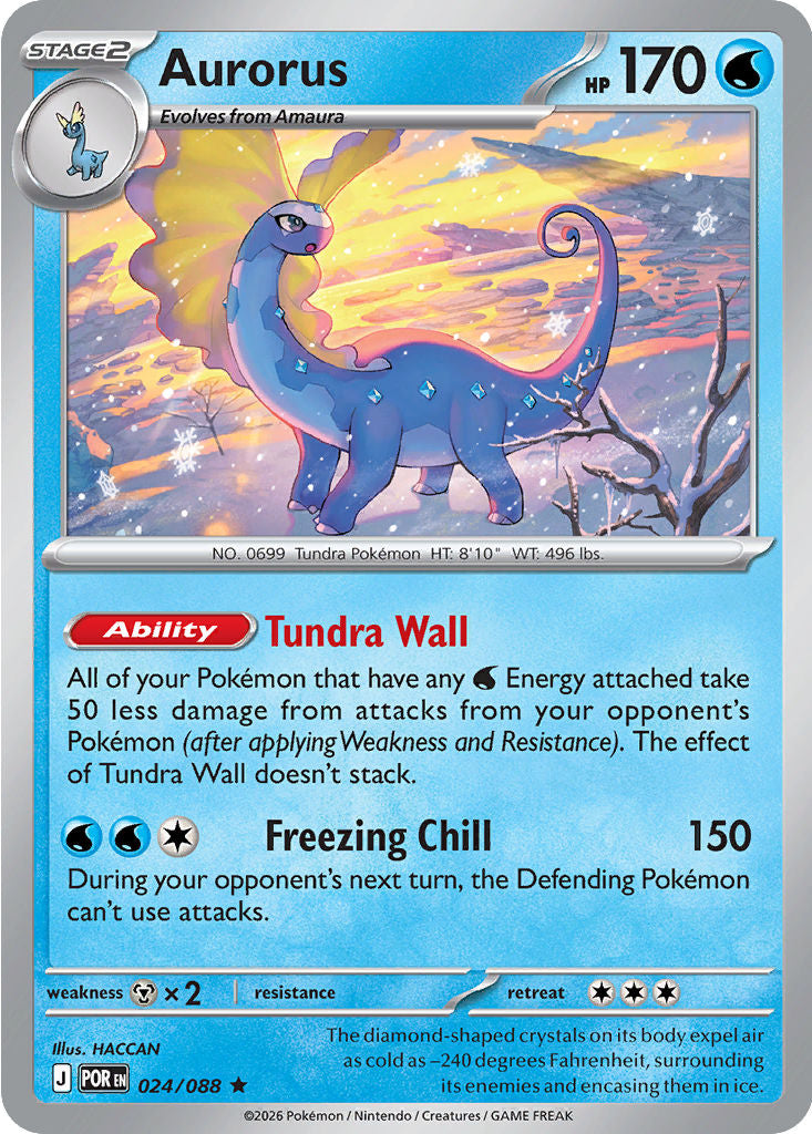 Aurorus - Holofoil - 024/088 - Perfect Order